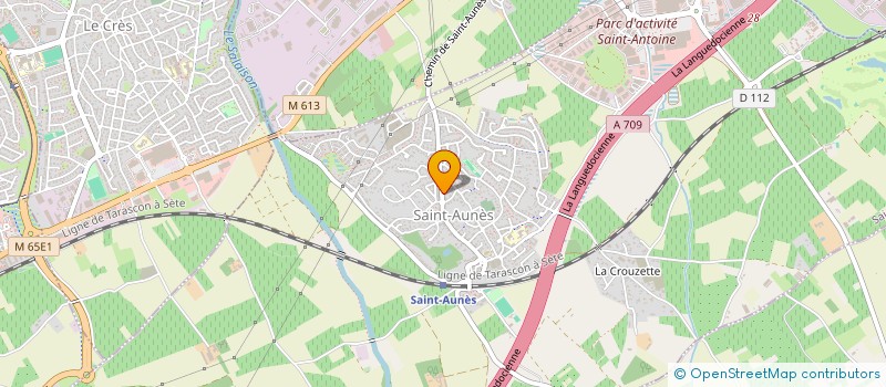 localisation de l'entreprise RAPHAELLE TUR à SAINT-AUNES