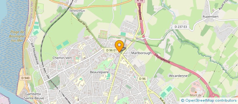 localisation de l'entreprise RAPHAL!  WIMILLE