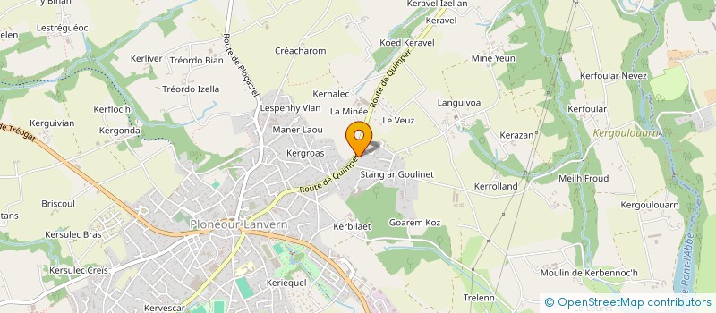 localisation de l'entreprise RAPHALEN MOTORS  PLONEOUR-LANVERN