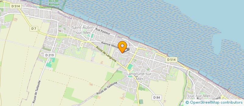 localisation de l'entreprise RAPHALEXA  SAINT-AUBIN-SUR-MER