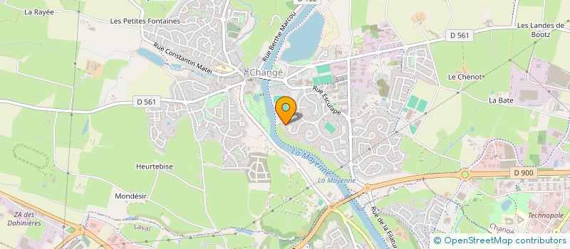 localisation de l'entreprise RAPHALICE  CHANGE