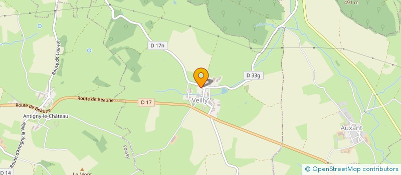 localisation de l'entreprise RAPHANDLOW  VEILLY