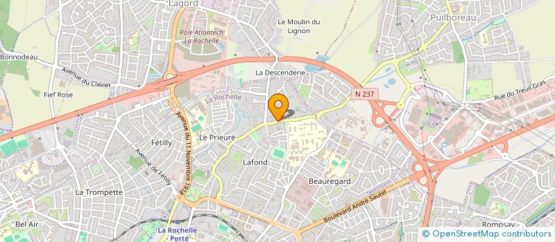 localisation de l'entreprise RAPHBONNET  LA ROCHELLE