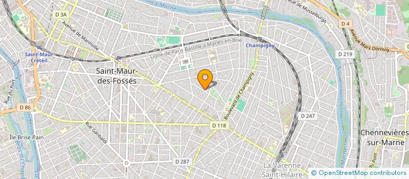 localisation de l'entreprise RAPHECLAIR à SAINT-MAUR-DES-FOSSES