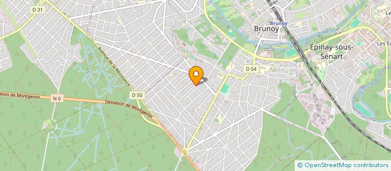 localisation de l'entreprise RAPHELISAN  BRUNOY