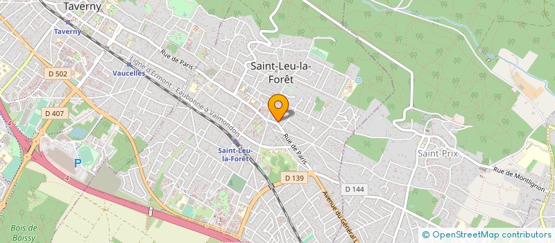 localisation de l'entreprise RAPHI  SAINT-LEU-LA-FORET