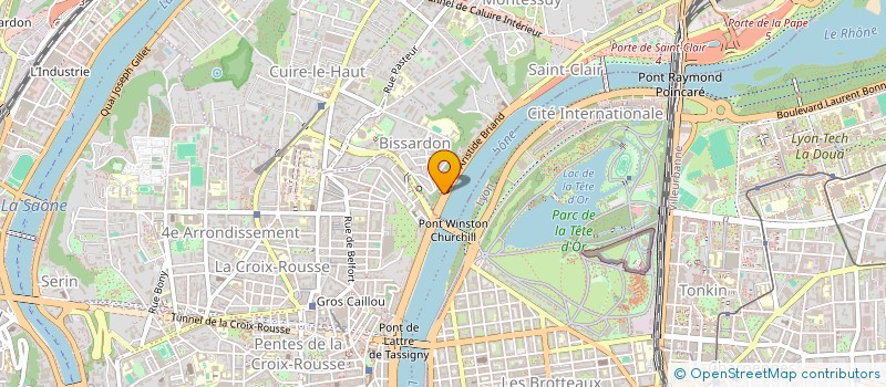 localisation de l'entreprise RAPHISALEXAUME  CALUIRE-ET-CUIRE