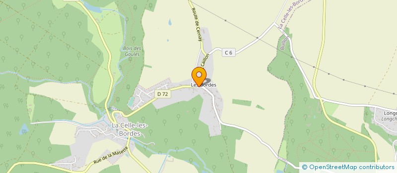 localisation de l'entreprise RAPHMIR  LA CELLE-LES-BORDES