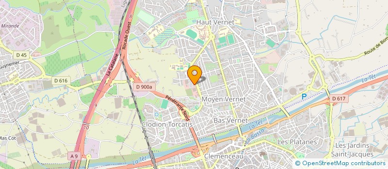 localisation de l'entreprise RAPHROMA  PERPIGNAN