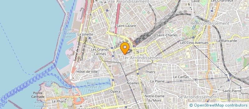 localisation de l'entreprise RAPHTEX à MARSEILLE