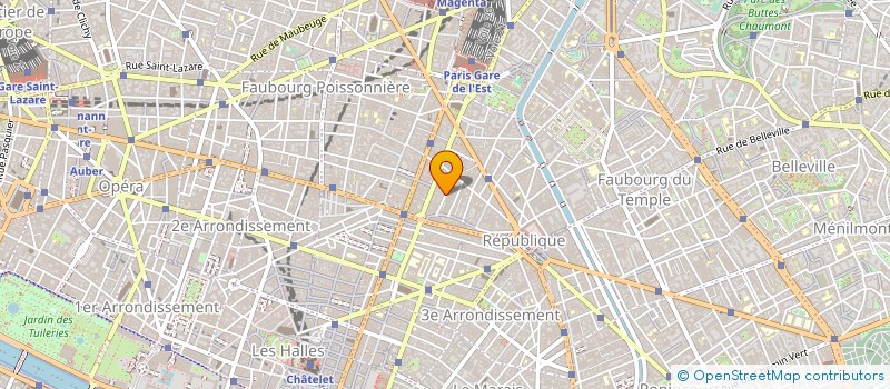 localisation de l'entreprise RAPHYAK B DINA  PARIS