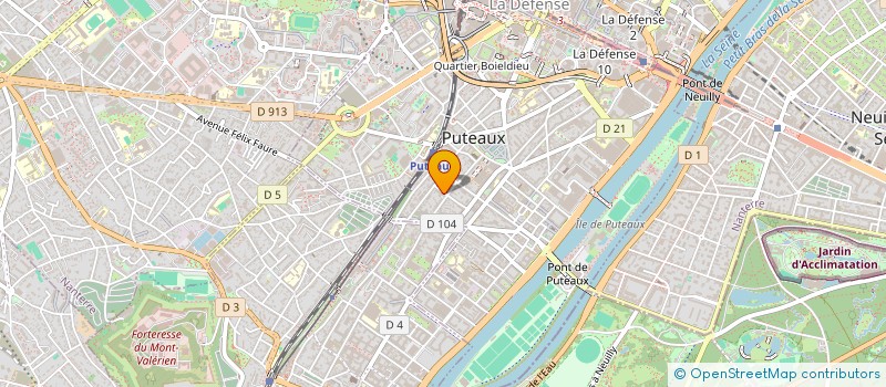 localisation de l'entreprise RAPI INVEST  PARIS