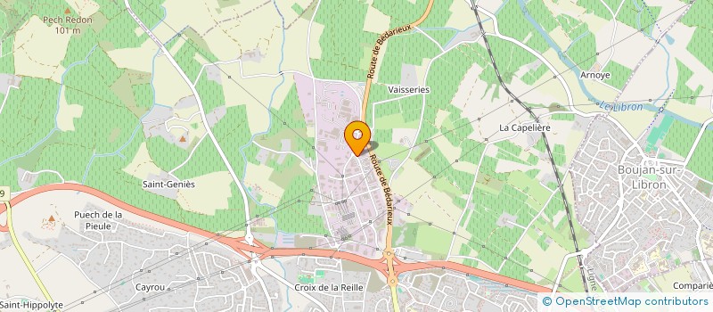 localisation de l'entreprise RAPID 34 AMBULANCES à BEZIERS