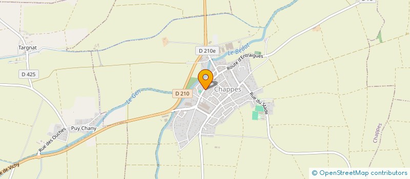 localisation de l'entreprise RAPID ASPHALT INVEST  CHAPPES