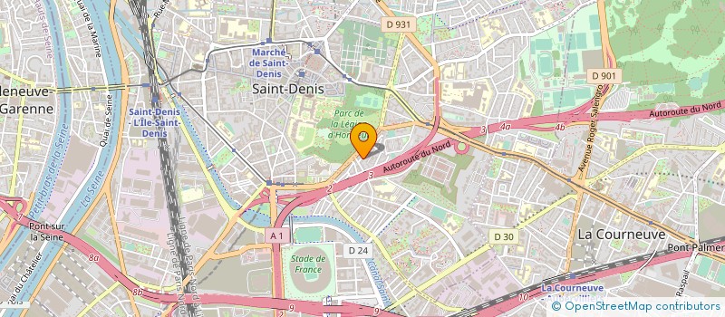 localisation de l'entreprise RAPID BAT à SAINT-DENIS