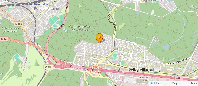 localisation de l'entreprise RAPID BUSINESS SERVICE à VELIZY-VILLACOUBLAY