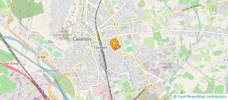 localisation de l'entreprise RAPID'CAVAILLONNAIS TRANSPORTS JANIN  CAVAILLON