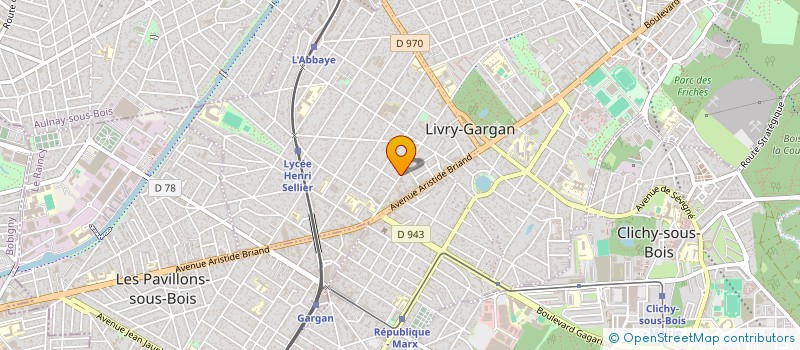 localisation de l'entreprise RAPID CONSTRUCT  LIVRY-GARGAN