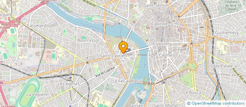 localisation de l'entreprise RAPID'EAU à TOULOUSE