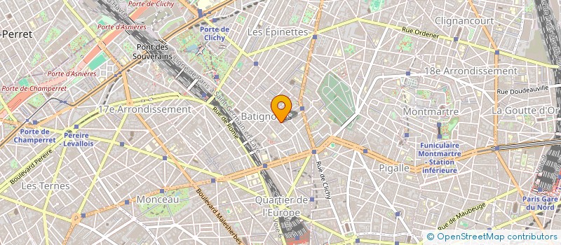 localisation de l'entreprise RAPID ECHAFAUDAGES à PARIS