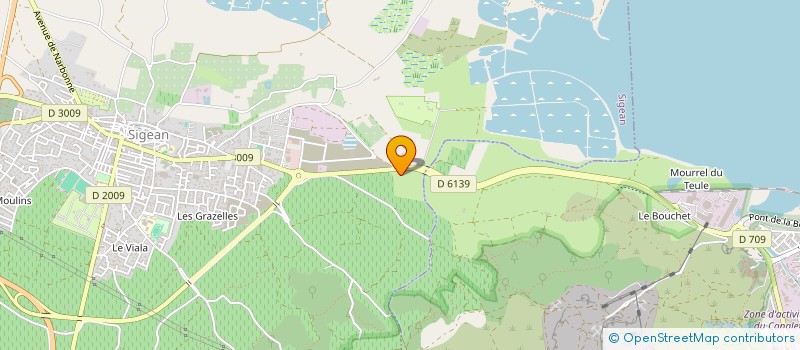 localisation de l'entreprise RAPID FLEX  SIGEAN