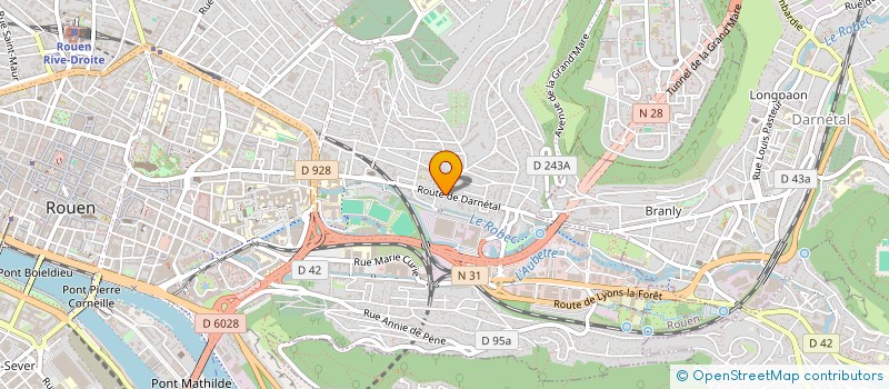 localisation de l'entreprise RAPID MARKET à ROUEN