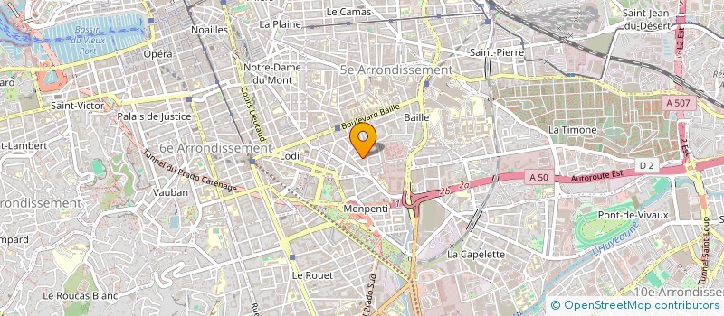 localisation de l'entreprise RAPID MICRO à MARSEILLE