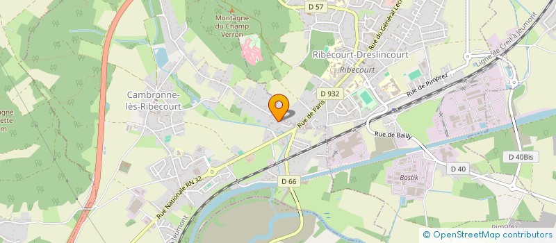 localisation de l'entreprise RAPID MOVE  CAMBRONNE-LES-RIBECOURT