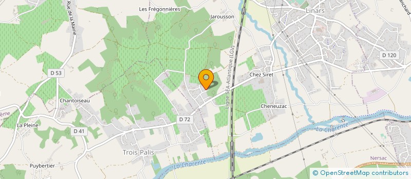 localisation de l'entreprise RAPID' NETTOYAGE à LINARS