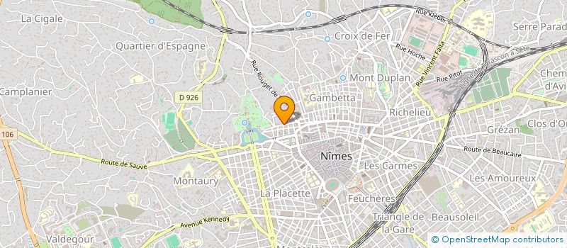 localisation de l'entreprise RAPID O KASDAL à NIMES