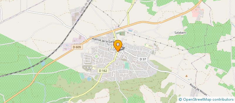 localisation de l'entreprise RAPID PC DEVELOPPEMENT à NISSAN-LEZ-ENSERUNE