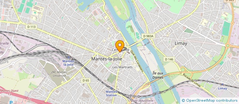 localisation de l'entreprise RAPID + SERVICES à MANTES-LA-JOLIE