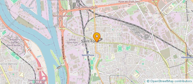 localisation de l'entreprise RAPID SMELL  SAINT-FONS