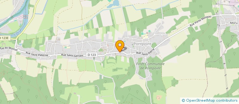localisation de l'entreprise RAPID TRANS à PONTPOINT