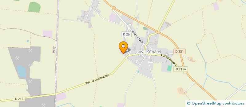 localisation de l'entreprise RAPID TRAVAUX à JOUY-LE-CHATEL