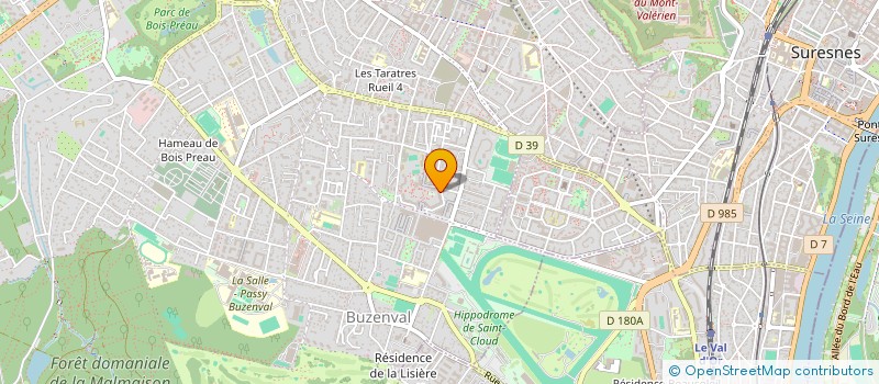 localisation de l'entreprise RAPIDE ASSISTANCE SECURITE  RUEIL-MALMAISON