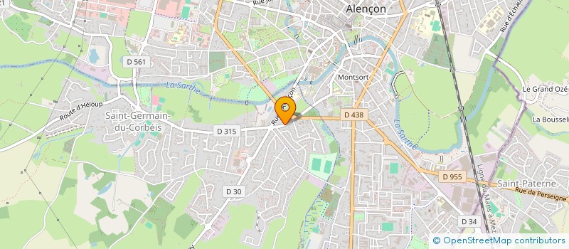 localisation de l'entreprise RAPIDE AUTO 61 à DAMIGNY