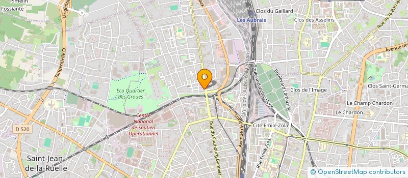 localisation de l'entreprise RAPIDE AUTO SERVICE à ORLEANS