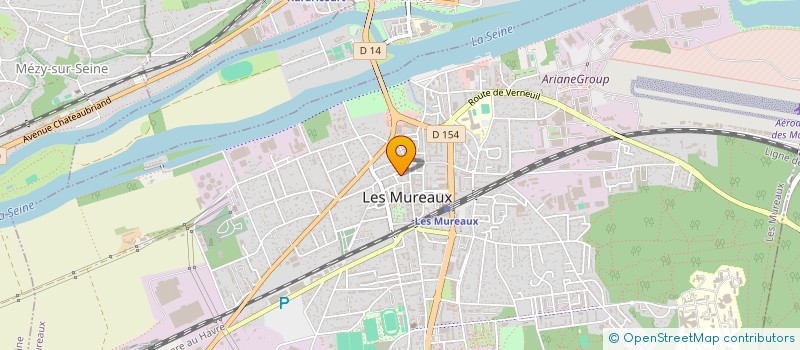 localisation de l'entreprise RAPIDE CONSTRUCTION à LES MUREAUX