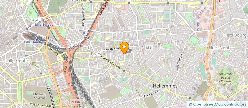 localisation de l'entreprise RAPIDE COURSE LILLOISE à LILLE