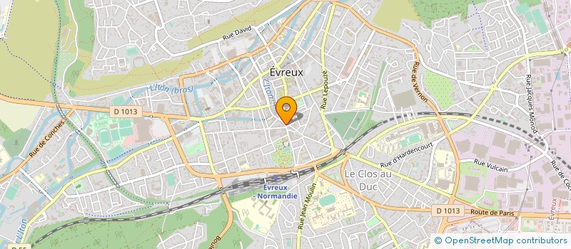 localisation de l'entreprise RAPIDE FORME à EVREUX