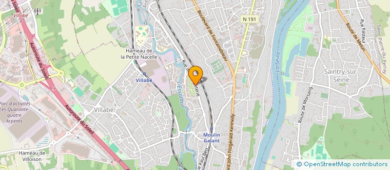localisation de l'entreprise RAPIDE GLASS à CORBEIL-ESSONNES