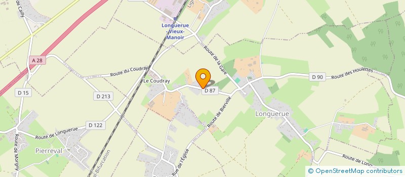 localisation de l'entreprise RAPIDE IMMO  LONGUERUE