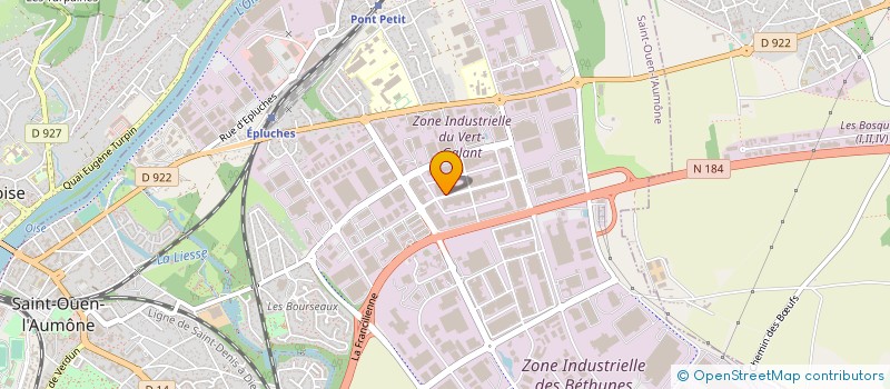 localisation de l'entreprise RAPIDE MECANIQUE SERVICE  SAINT-OUEN-L'AUMONE