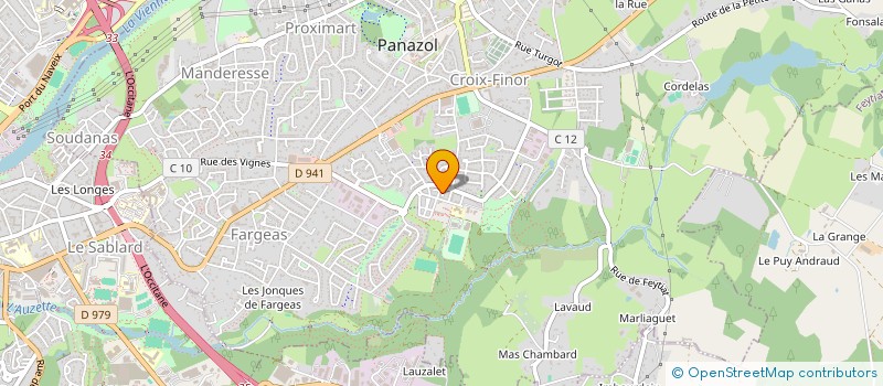 localisation de l'entreprise RAPIDE TRANS SOLUTION à PANAZOL