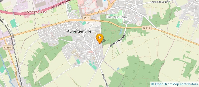 localisation de l'entreprise RAPIDE TRANSPORT à AUBERGENVILLE