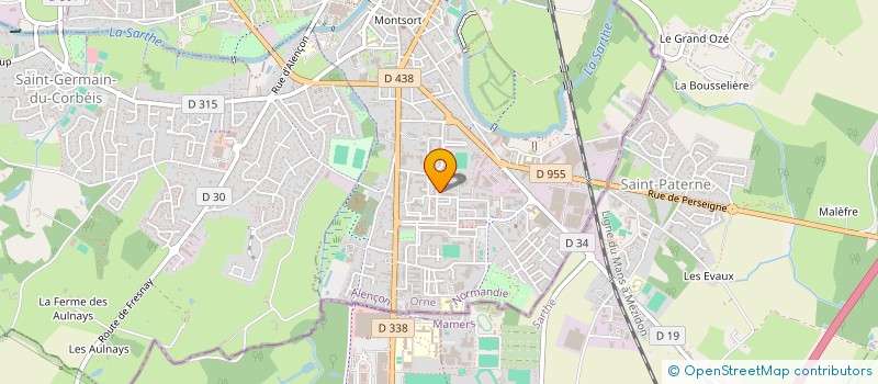 localisation de l'entreprise RAPIDEGLASSPRO à ALENCON
