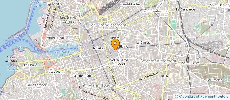 localisation de l'entreprise RAPIDENET38  MARSEILLE