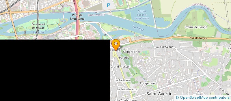 localisation de l'entreprise RAPIDEP  SAINT-AVERTIN