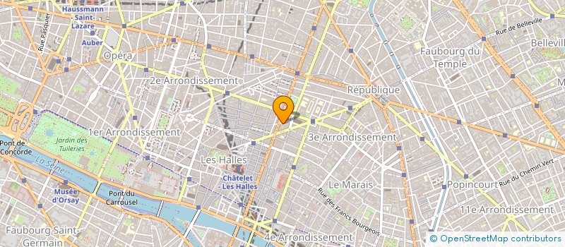 localisation de l'entreprise RAPIDES COURSES à PARIS